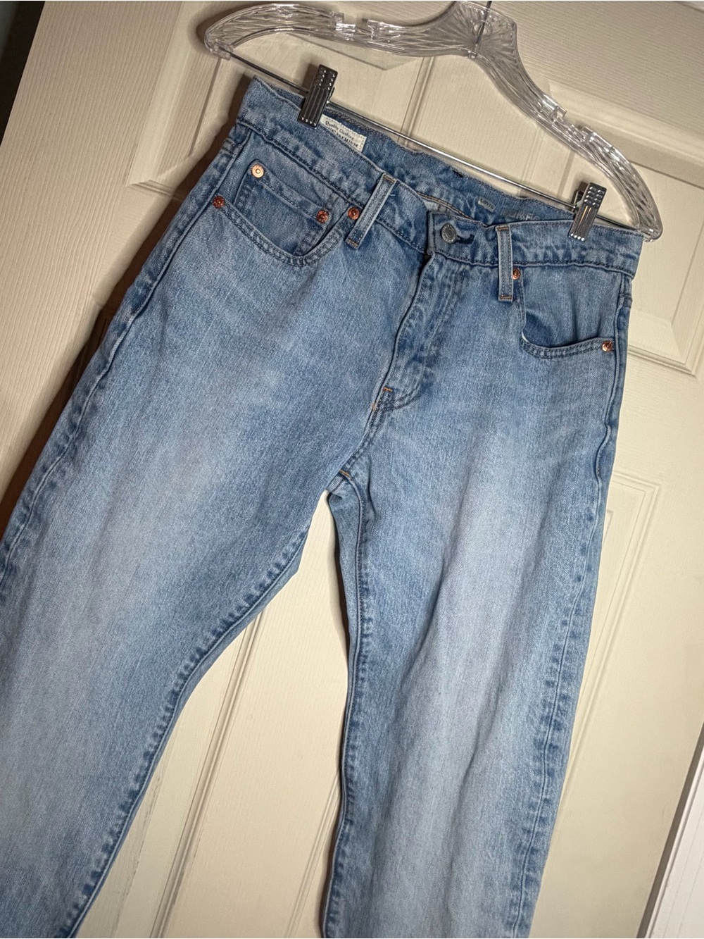 Levi's Light Blue Relaxed Straight Jeans